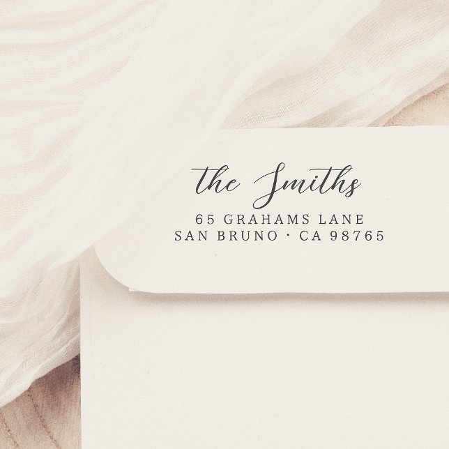 Calligraphy Name Custom Address Stamp (Creator Uploaded)