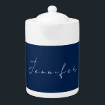 Calligraphy name professional plain dark blue<br><div class="desc">Plain Minimalist Modern Designs. They're all simple,  attractive,  unique.</div>