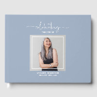 Calligraphy Photo Memorial Remembrance Guest Book
