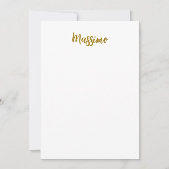 Calligraphy Professional Elegant Gold Colour (Front)