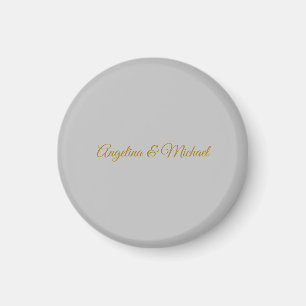 Calligraphy Professional Elegant Gold Colour Magnet