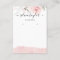 Calligraphy Rose Gold Floral Earring display logo