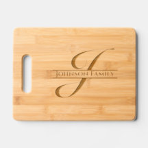 Calligraphy Script Monogram Custom Name