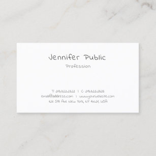 Calligraphy Simple Professional Elegant Template Business Card