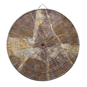 calligraphy sur pierre dartboard