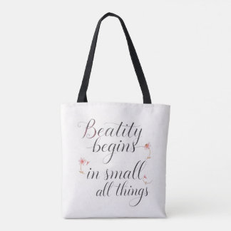 Calligraphy Tote Bag