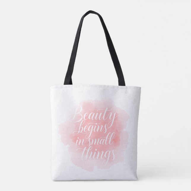 Calligraphy Tote Bag (Back)