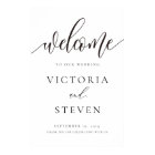 Calligraphy Welcome Wedding Sign
