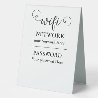 calligraphy wifi password