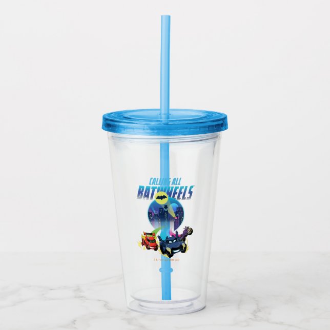 Calling all Batwheels™ Acrylic Tumbler (Front)