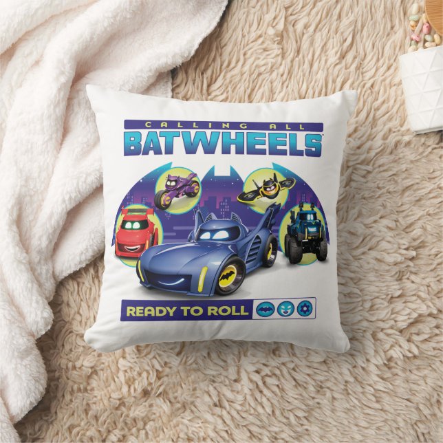 Calling all Batwheels™ - Ready to Roll Cushion (Blanket)