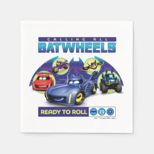 Calling all Batwheels™ - Ready to Roll Napkin
