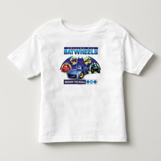 Calling all Batwheels™ - Ready to Roll Toddler T-Shirt (Front)