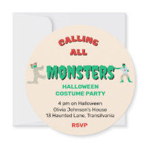 Calling all Monsters Halloween Party