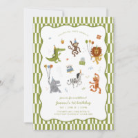 Calling All Party Animals Wild Safari Birthday