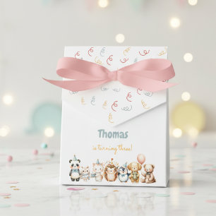 Calling all pawty animals birthday party favour box