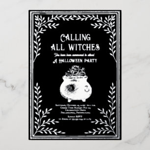 Calling All Witches Celestial Halloween Party