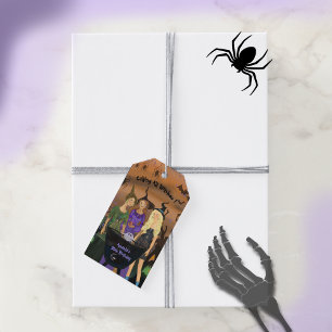 Calling All Witches Halloween Birthday Gift Tags