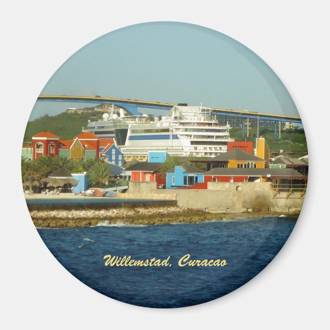 Calling at Curacao Magnet (Front)