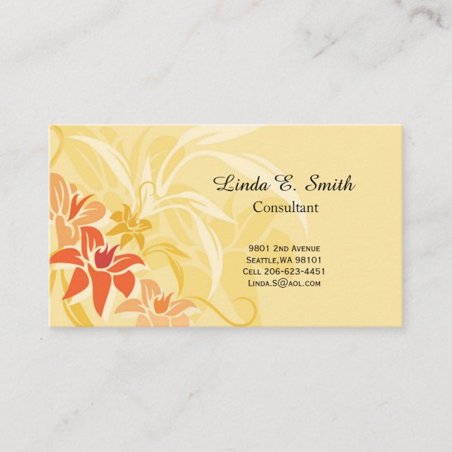  Calling Card (Front)