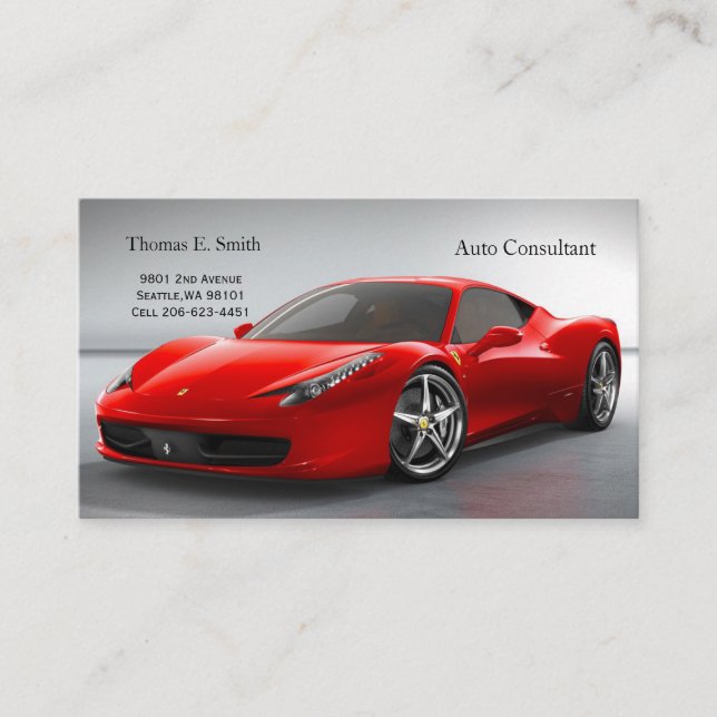  Calling Card (Front)