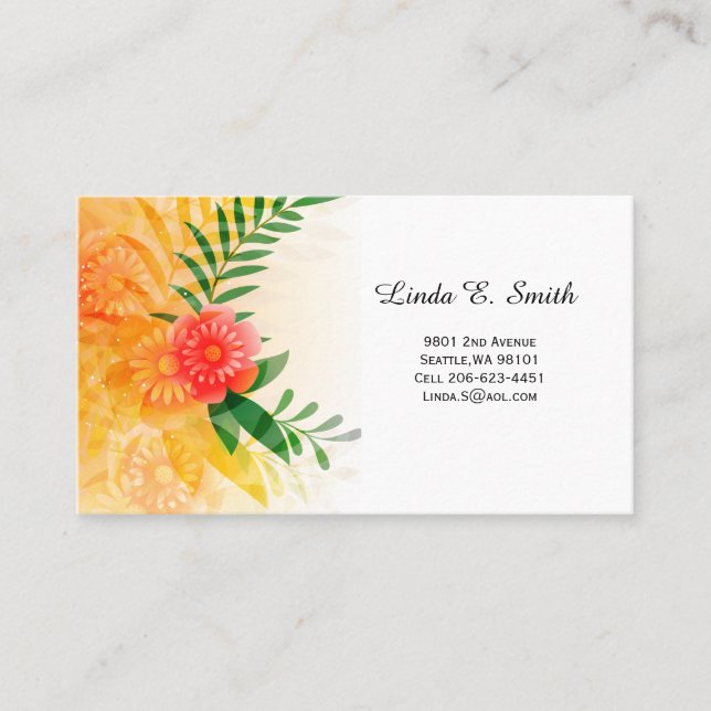  Calling Card (Front)