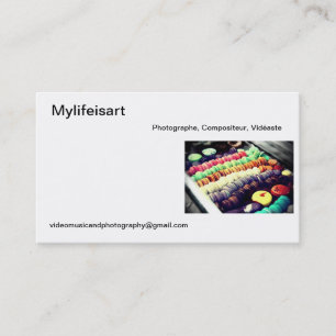 Calling card Mylifeisart