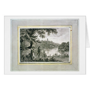 Calling card of Humphrey Repton, engraved by Thoma