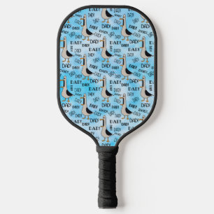 Calling Dad Pickleball Paddle Black Handle