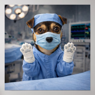 "Calling Dr. Louie!" Poster