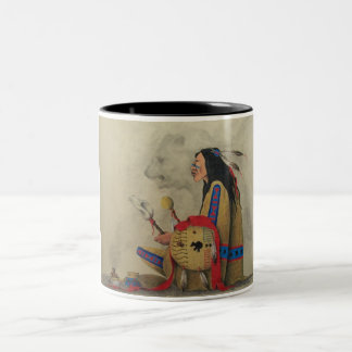 Calling The Spirits Two-Tone Coffee Mug
