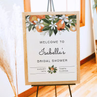 Calliope - Tropical Orange Botanical Bridal Shower
