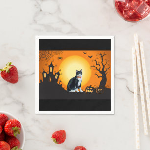 Calliope's Halloween Napkin