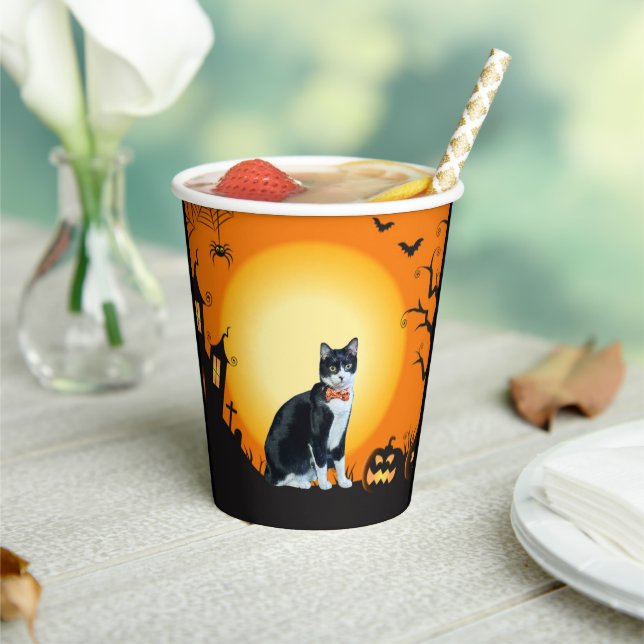 Calliope's Halloween Paper Cups (Insitu)