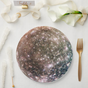 Callisto Tableware from the Celestial Collection  Paper Plate