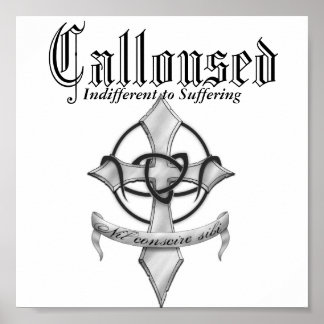 Calloused mma poster