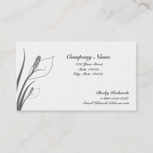 Cally Lilies Business Cards