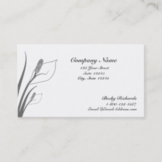Cally Lilies Business Cards
