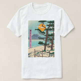 Calm and relaxation Japanese river. T-Shirt