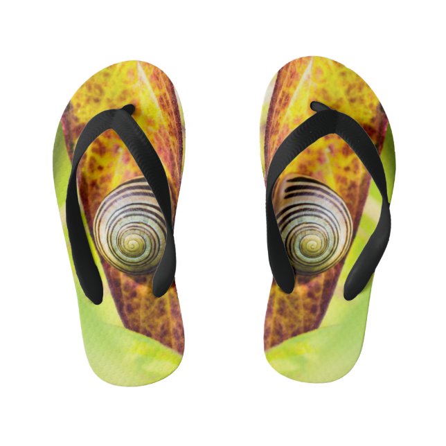 calm attachment kid's flip flops (Footbed)