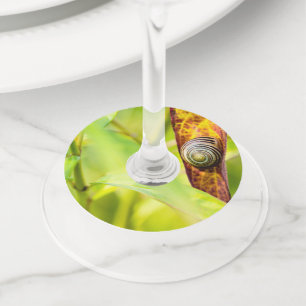 calm attachment wine glass tag