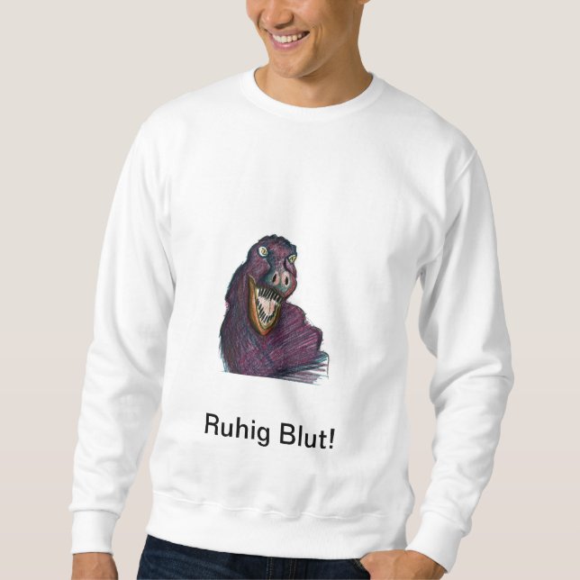 calm blood sweatshirt (Front)