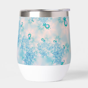Calm Blue Meditation Butterfly Art