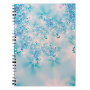 Calm Blue Meditation Butterfly Art Notebook