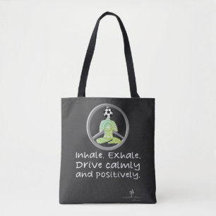 Calm Car Ride Home Burpless Cucumber Soccer Tote Bag
