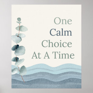 Calm Classroom Affirmations Poster