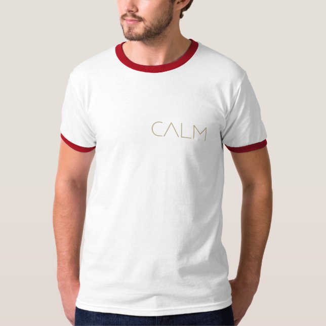calm cool design T-Shirt (Front)