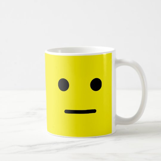 calm face coffee mug
