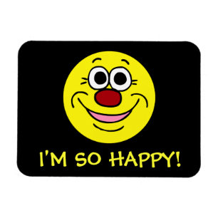 Calm Face Grumpey Magnet