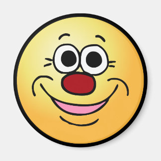 Calm Face Grumpey Magnet